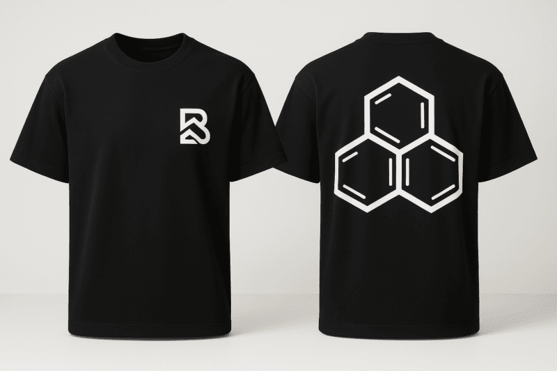 Playera Black Oversized